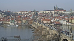 Pražský hrad, Karlův most, Vltava