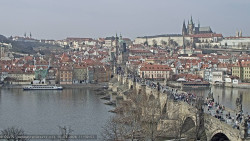 Pražský hrad, Karlův most, Vltava
