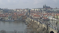 Pražský hrad, Karlův most, Vltava