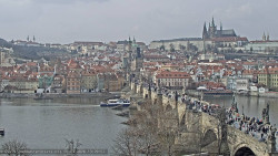 Pražský hrad, Karlův most, Vltava
