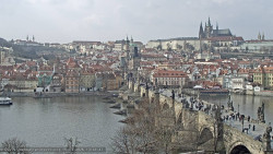 Pražský hrad, Karlův most, Vltava