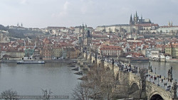 Pražský hrad, Karlův most, Vltava