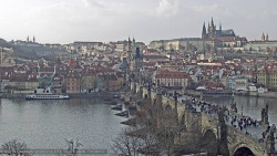 Pražský hrad, Karlův most, Vltava