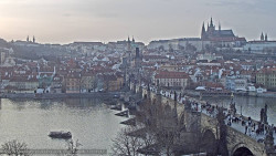 Pražský hrad, Karlův most, Vltava