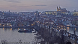 Pražský hrad, Karlův most, Vltava