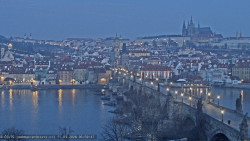 Pražský hrad, Karlův most, Vltava