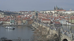 Pražský hrad, Karlův most, Vltava
