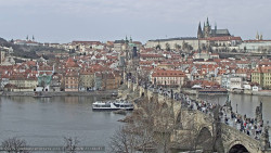 Pražský hrad, Karlův most, Vltava