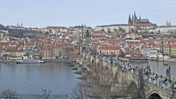 Pražský hrad, Karlův most, Vltava