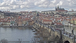 Pražský hrad, Karlův most, Vltava