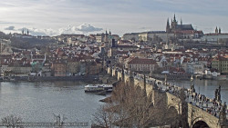 Pražský hrad, Karlův most, Vltava