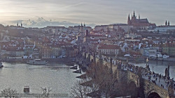 Pražský hrad, Karlův most, Vltava