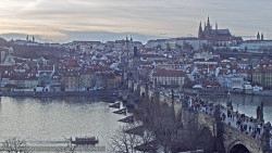 Pražský hrad, Karlův most, Vltava