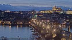 Pražský hrad, Karlův most, Vltava
