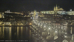 Pražský hrad, Karlův most, Vltava