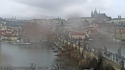Pražský hrad, Karlův most, Vltava