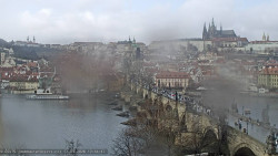 Pražský hrad, Karlův most, Vltava
