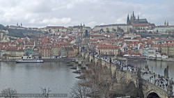 Pražský hrad, Karlův most, Vltava
