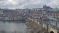 Pražský hrad, Karlův most, Vltava