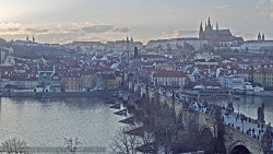 Pražský hrad, Karlův most, Vltava
