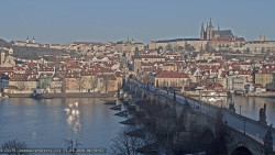 Pražský hrad, Karlův most, Vltava