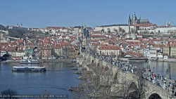 Pražský hrad, Karlův most, Vltava
