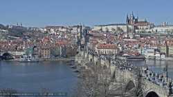 Pražský hrad, Karlův most, Vltava