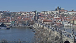 Pražský hrad, Karlův most, Vltava
