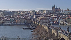 Pražský hrad, Karlův most, Vltava