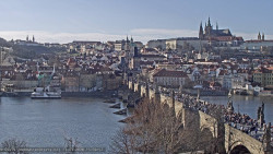 Pražský hrad, Karlův most, Vltava
