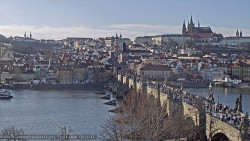 Pražský hrad, Karlův most, Vltava