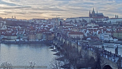 Pražský hrad, Karlův most, Vltava