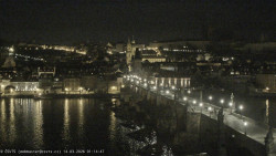 Pražský hrad, Karlův most, Vltava