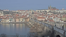 Pražský hrad, Karlův most, Vltava
