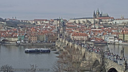 Pražský hrad, Karlův most, Vltava