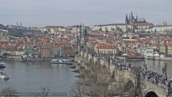 Pražský hrad, Karlův most, Vltava