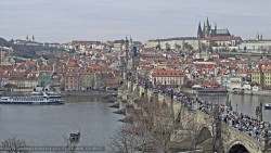 Pražský hrad, Karlův most, Vltava