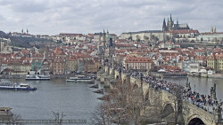 Pražský hrad, Karlův most, Vltava