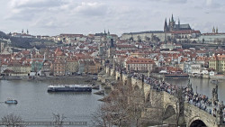 Pražský hrad, Karlův most, Vltava