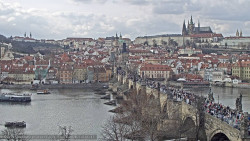 Pražský hrad, Karlův most, Vltava
