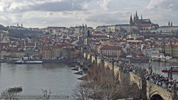 Pražský hrad, Karlův most, Vltava