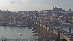 Pražský hrad, Karlův most, Vltava