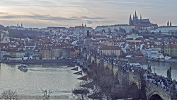 Pražský hrad, Karlův most, Vltava