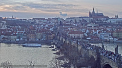Pražský hrad, Karlův most, Vltava