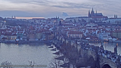 Pražský hrad, Karlův most, Vltava