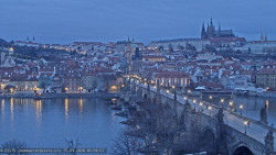 Pražský hrad, Karlův most, Vltava