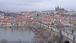 Pražský hrad, Karlův most, Vltava