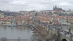 Pražský hrad, Karlův most, Vltava