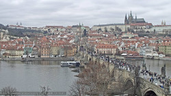 Pražský hrad, Karlův most, Vltava