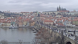 Pražský hrad, Karlův most, Vltava